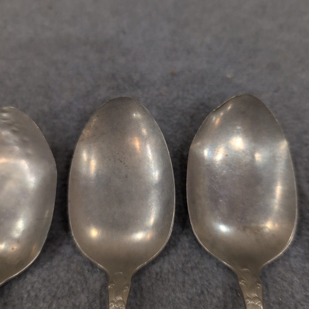 Crescent Nickel Silver Flatware Set 14pc Ornate Scroll Forks Spoons Knives - Picture 4 of 10